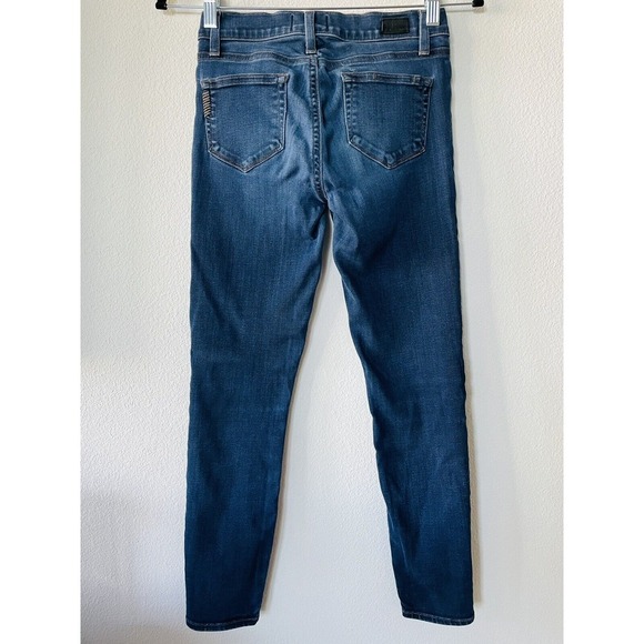 Paige Jeans Women's Verdugo Ankle Cropped Skinny Stretch Jeans, Size 26 - Picture 6 of 10